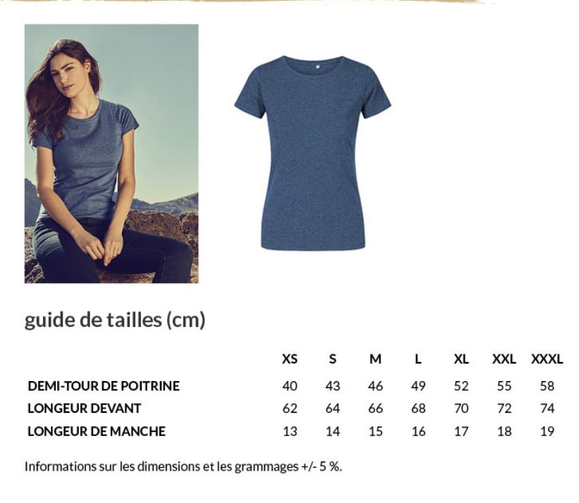 Tee shirt FEMME Allez Maman bon...d'accord, Renarde et son renardeau (Vulpes vulpes)