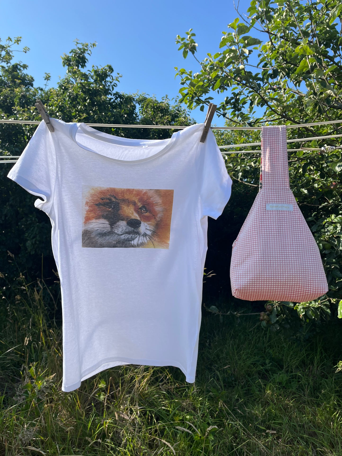 Tee shirt FEMME Pax, Renard ( Vulpes vulpes)