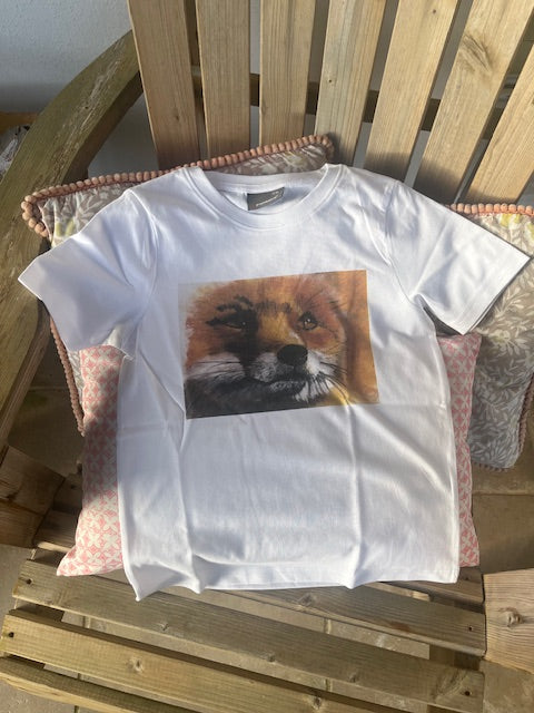 Tee shirt ENFANT PAX, Renard (Vulpes vulpes)