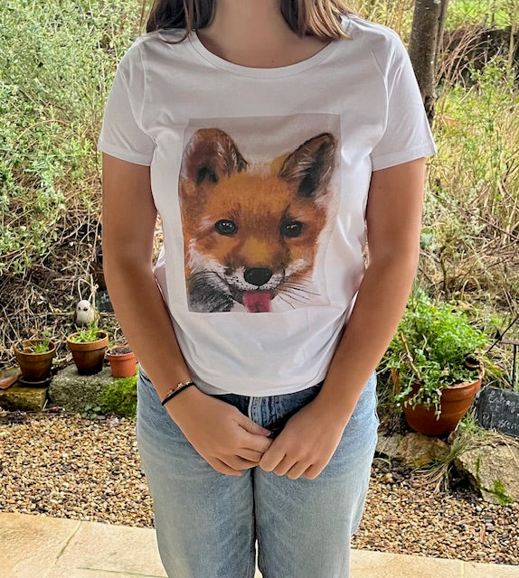 Tee shirt FEMME SLURPP, Renard (Vulpes vulpes)