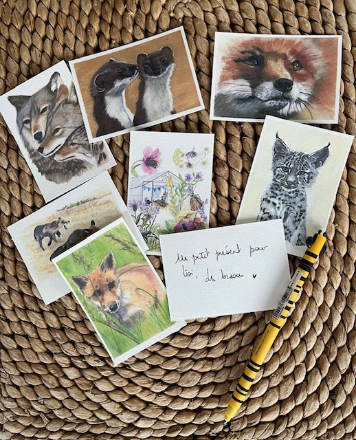 Cartes "petits mots"