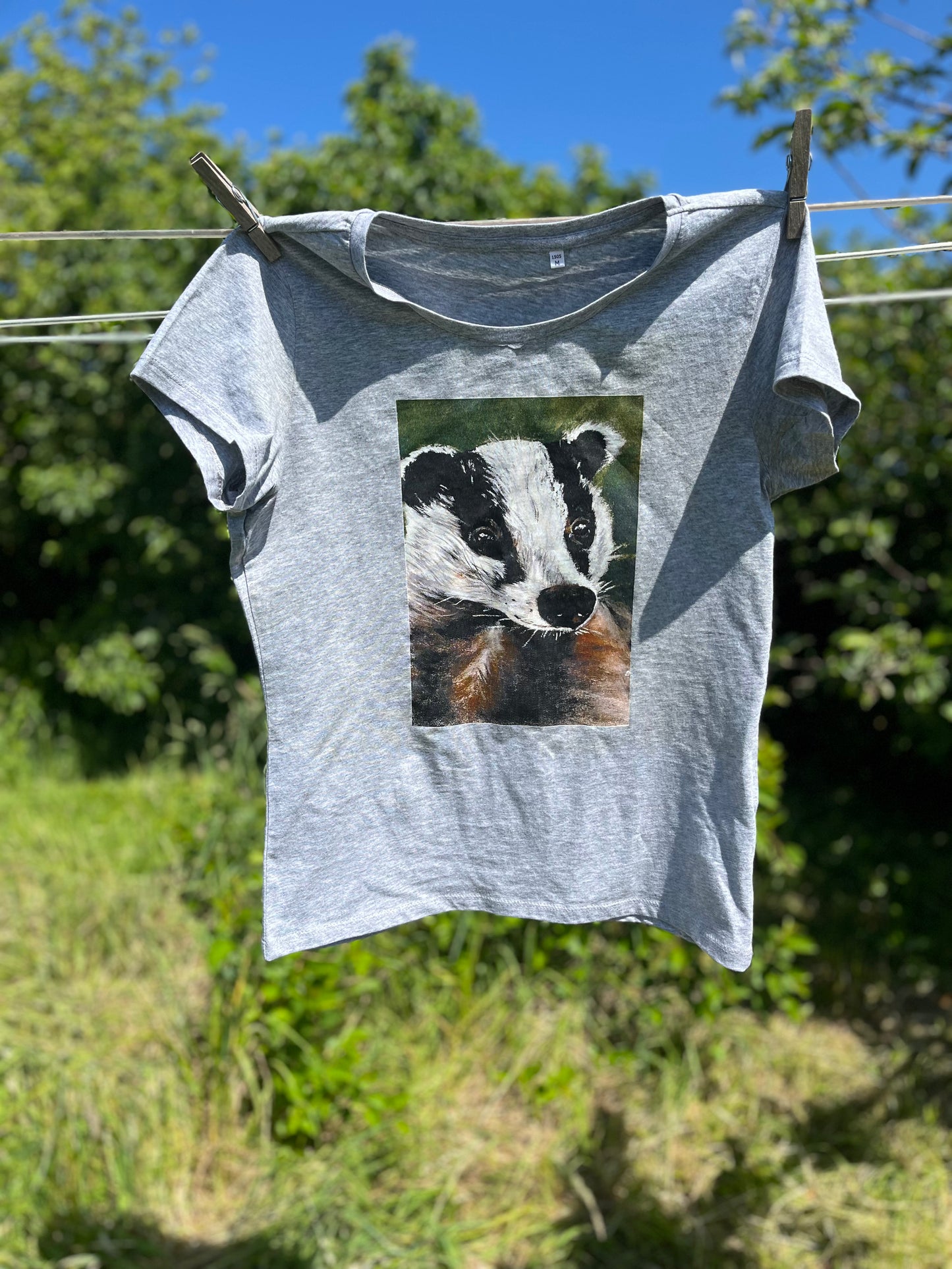 Tee shirt femme Nayati ,Blairelle (Meles meles)